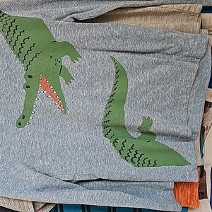 5T Jumping Bean blue long sleeve tee- Cotton/ polyester